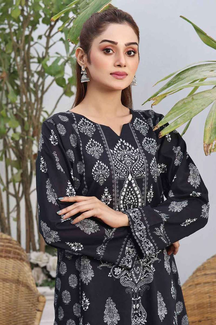 Zarasi - Wellow - Stitched Lawn Suit - 2 Piece