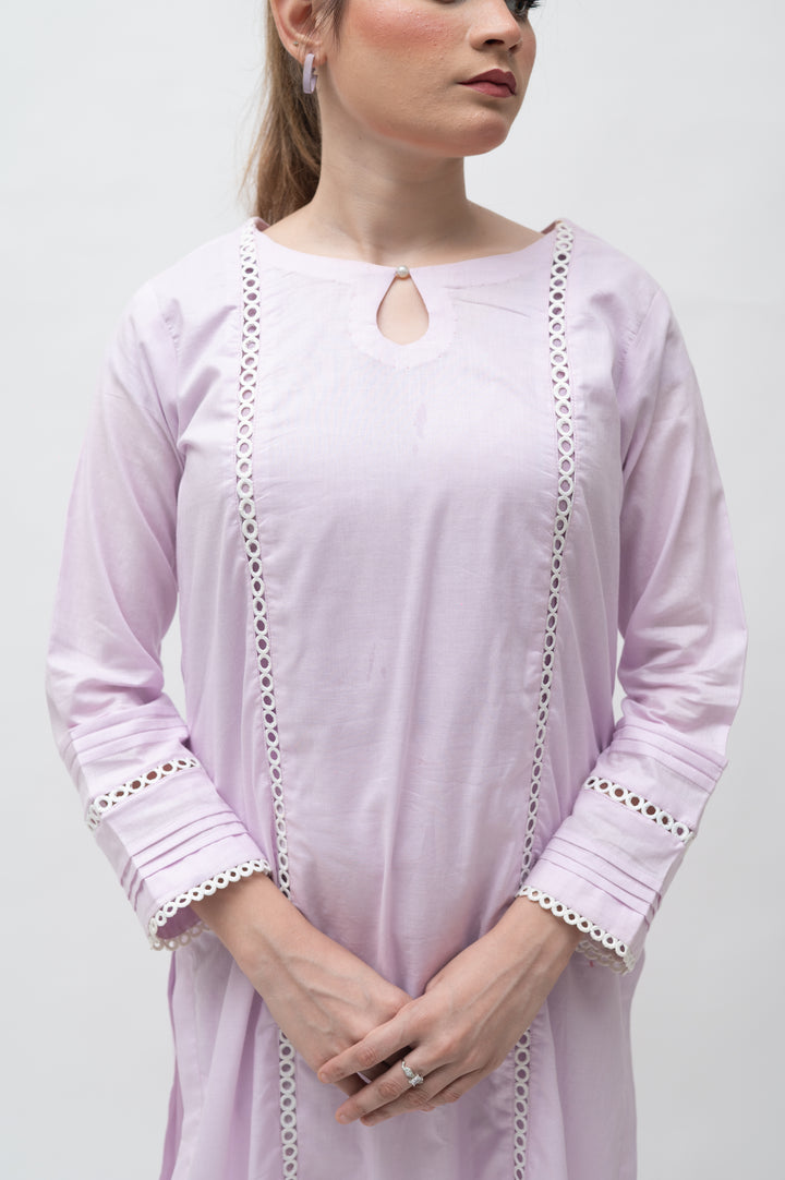 Alifyay - Lavender - Cotton - 2 Piece