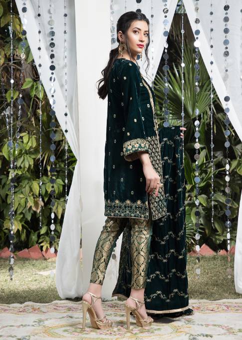 Laleen Green Legacy 3 Piece Suit