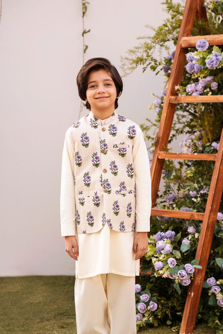 Hummingbirds - Paisley Print Waistcoat For Boy