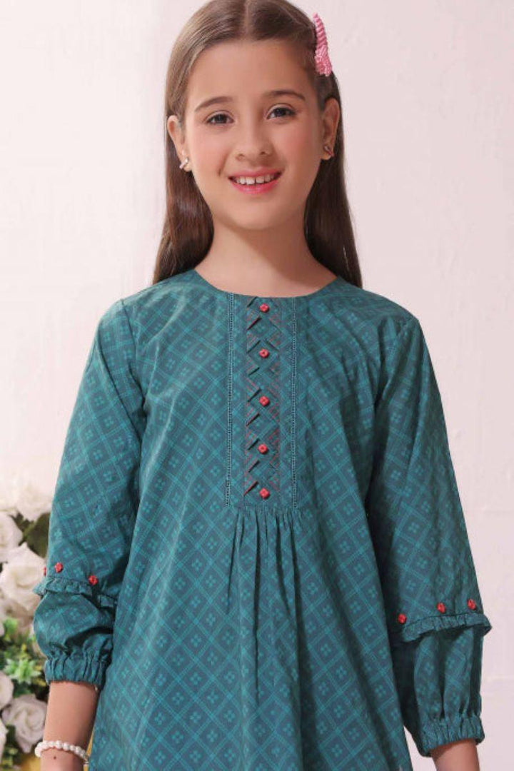 Oaks - Storm Lawn Printed Kurti - 1 Piece - Studio by TCS