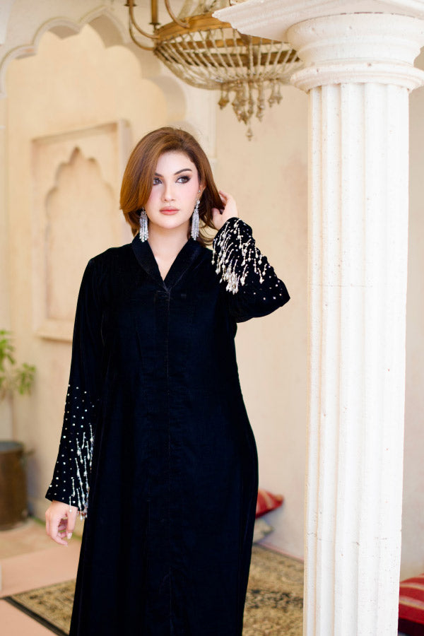 Leon Midnight Kaftan Black 2 Piece