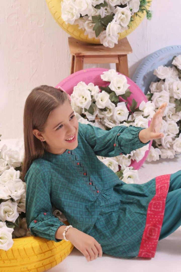 Oaks - Storm Lawn Printed Kurti - 1 Piece - Studio by TCS