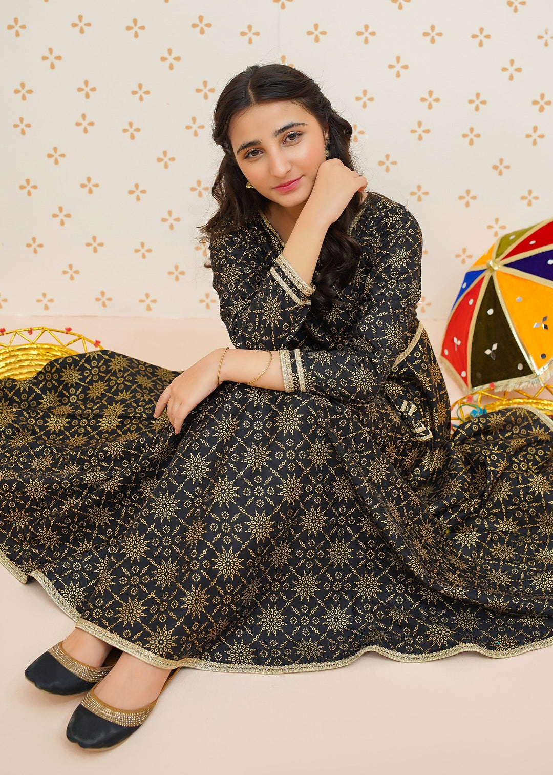 Modest - Noor-e-Siyah - cotton - Black - 3 Piece