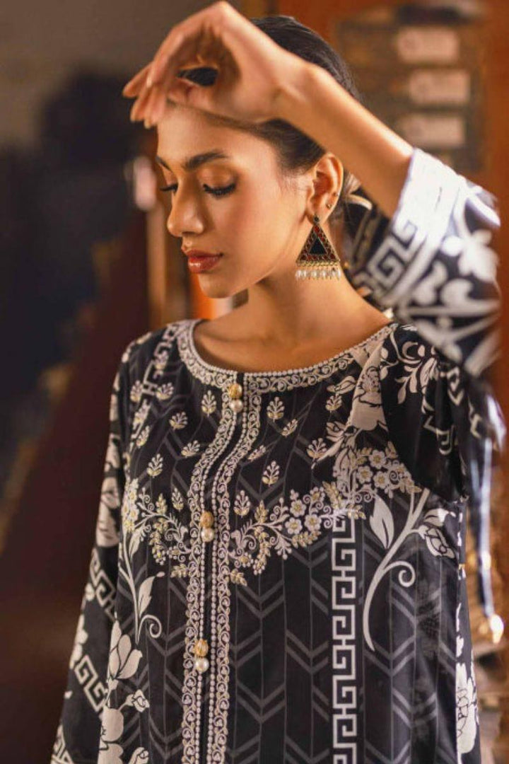 Oaks - Starlight Lawn Embroidered Shirt - 1 Piece - Studio by TCS