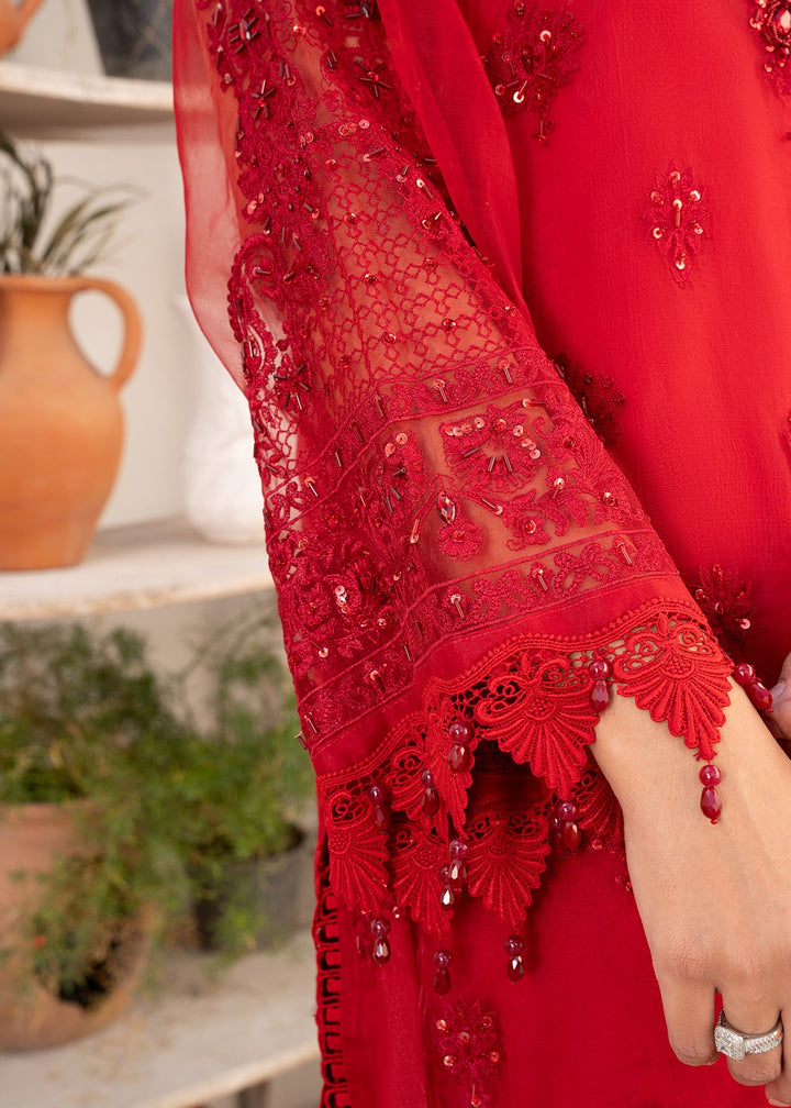 Laleen Divine 3 Piece Suit Red