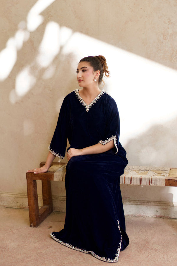 Leon Nocturne Kaftan Blue 1 Piece