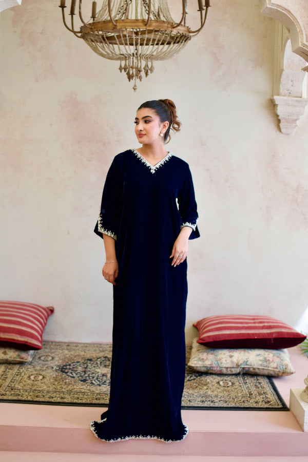 Leon Nocturne Kaftan Blue 1 Piece