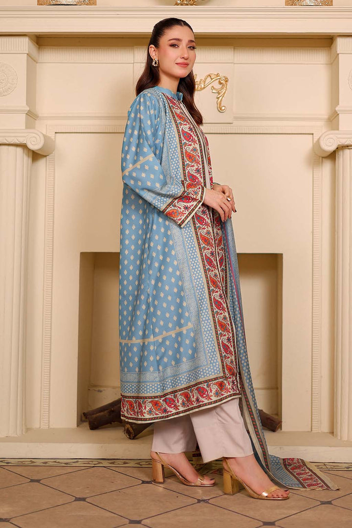 Adwears - Negin Shrug - Aqua Blue - 3 Piece