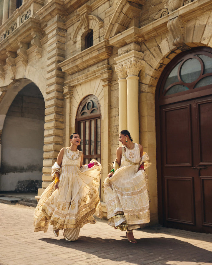 Pinktree - Chandan-Haar Muslin Luxury Pret Suit For Women - 3 Piece