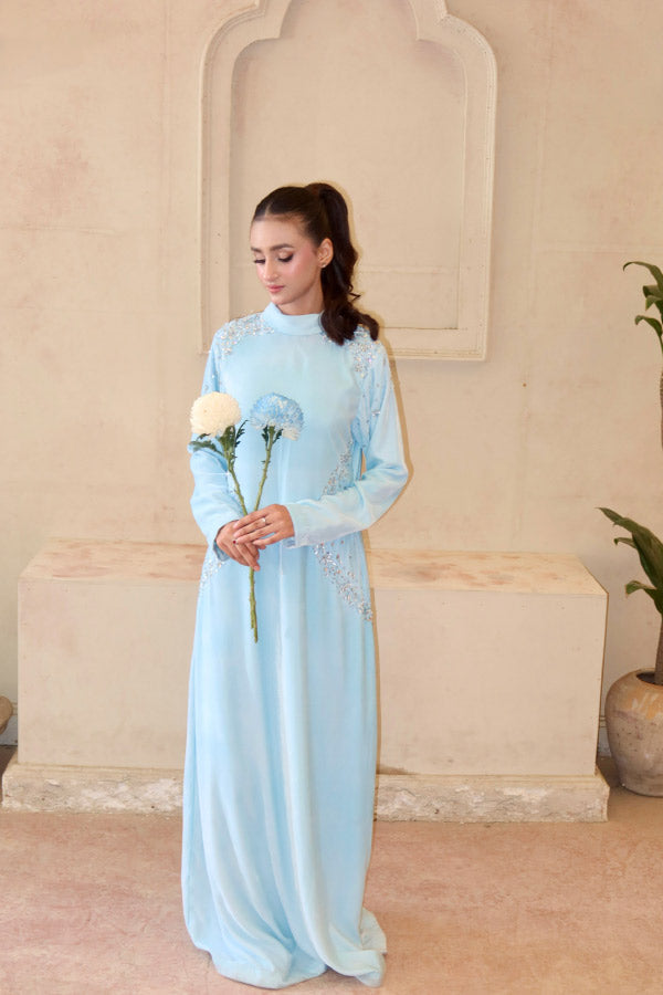 Leon Winter Muse Kaftan Ice Blue 1 Piece
