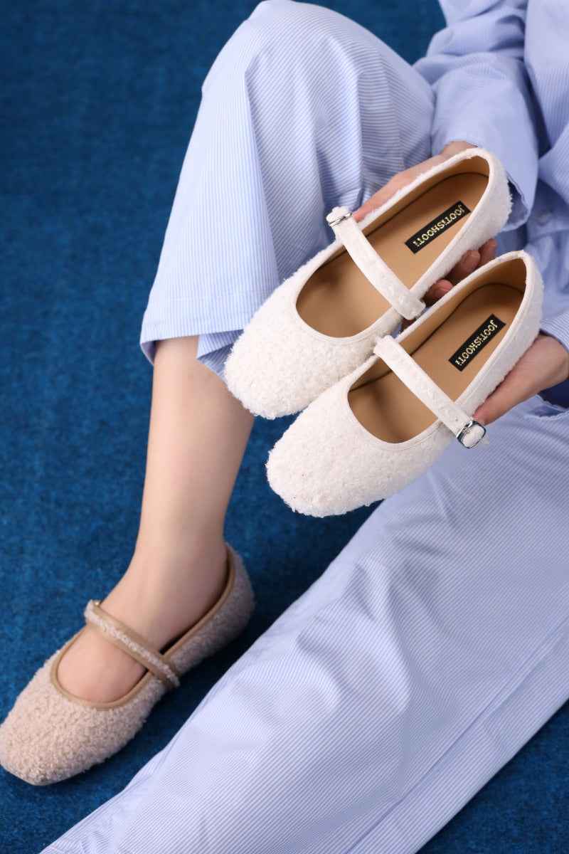 JootiShooti - Snow Boucle Mary Jane