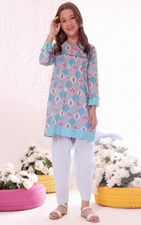 Oaks - Norse Lawn Printed Kurti - 1 Piece - Studio by TCS