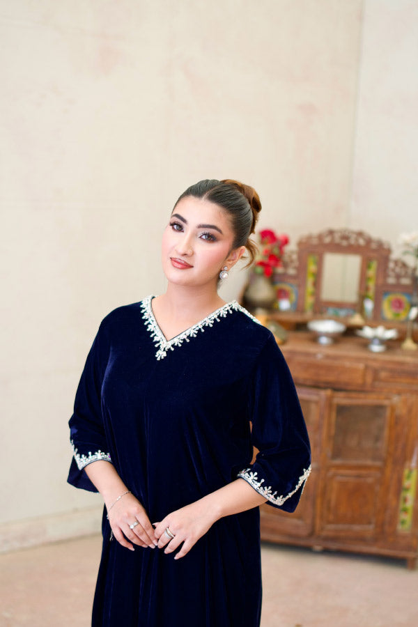 Leon Nocturne Kaftan Blue 1 Piece