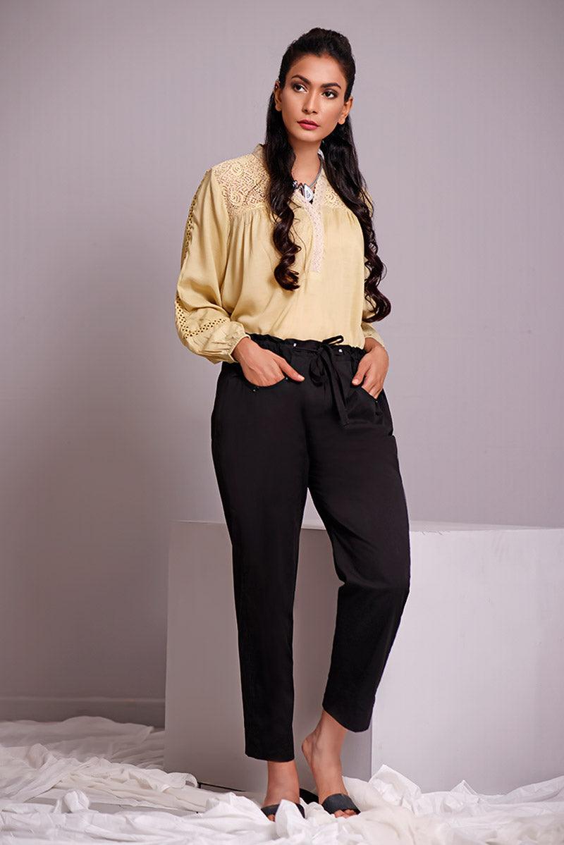 Oaks - Beige Tensil Top - 1 Piece - Studio by TCS