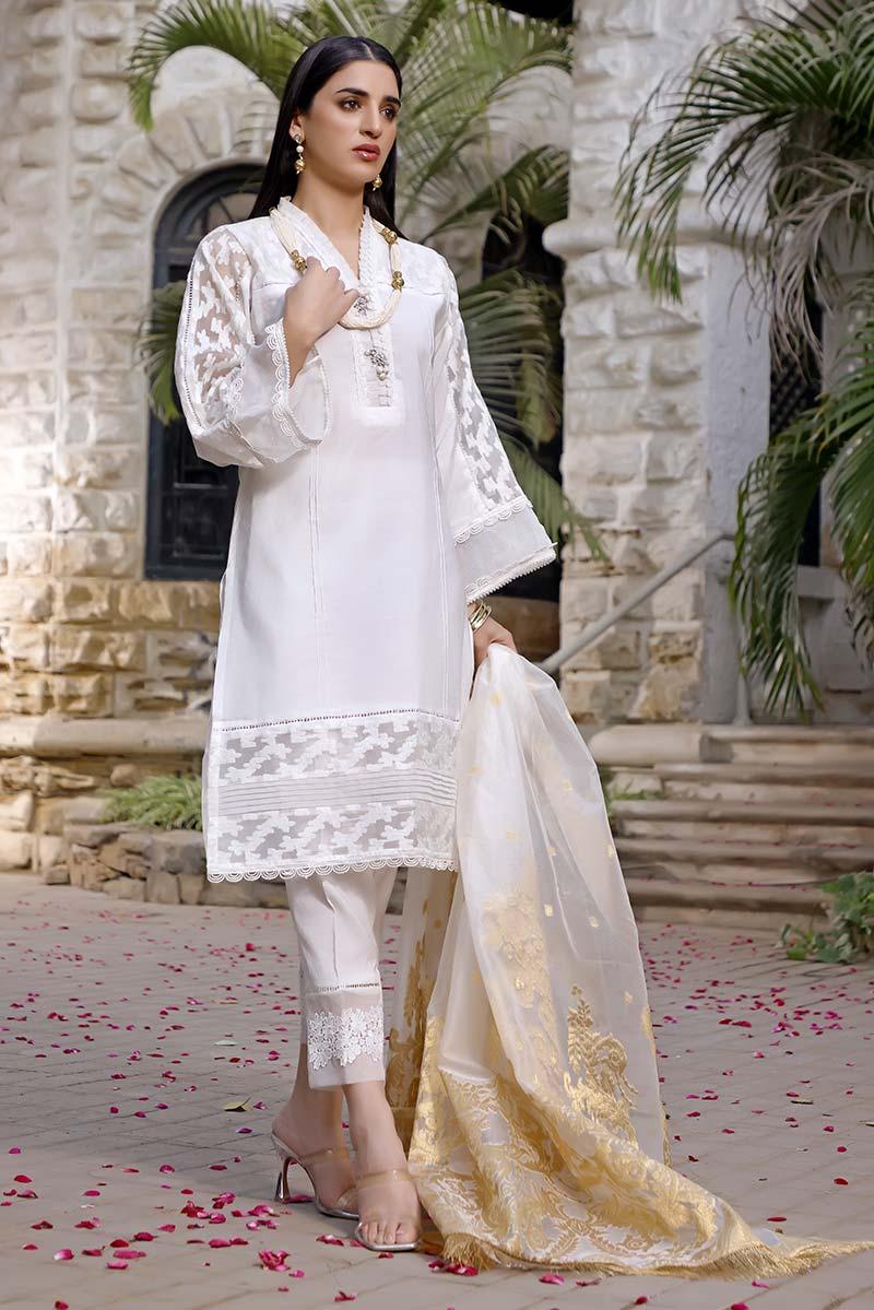Oaks - Acadia White 2 Piece Silk - Studio by TCS