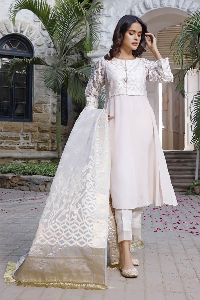 Oaks - Linen White 2 Piece Silk - Studio by TCS