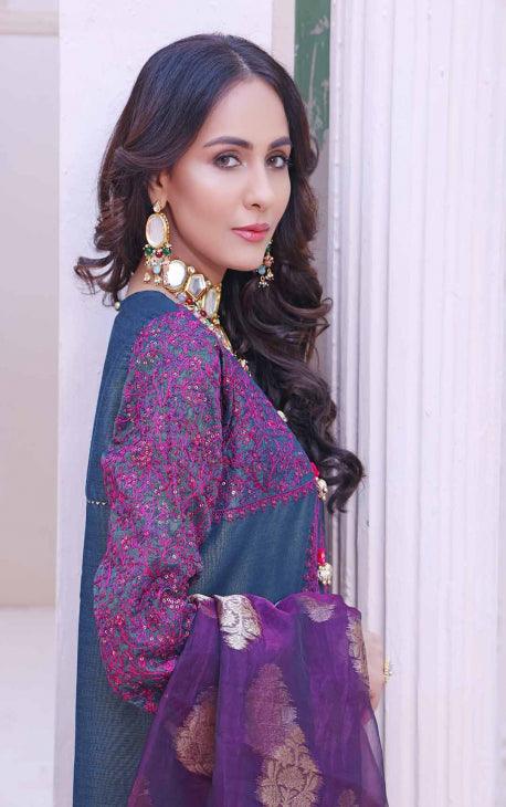 Oaks - Arisha 2 Piece Masoori Embroidered - Studio by TCS