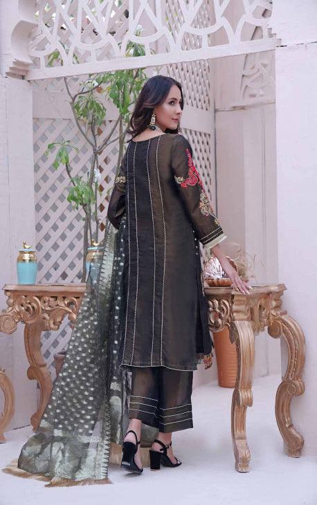 Oaks - Meherma 2 Piece Masoori Embroidered - Studio by TCS