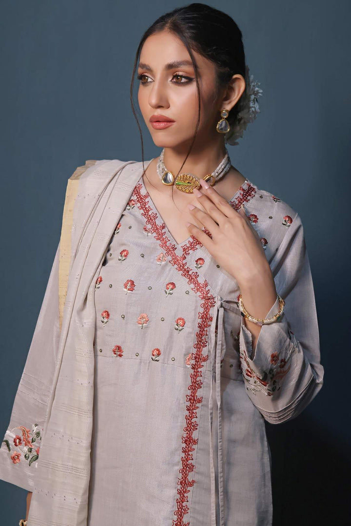 Oaks - Alloy 2 Piece Maisuri Embroidered Shirt - Studio by TCS