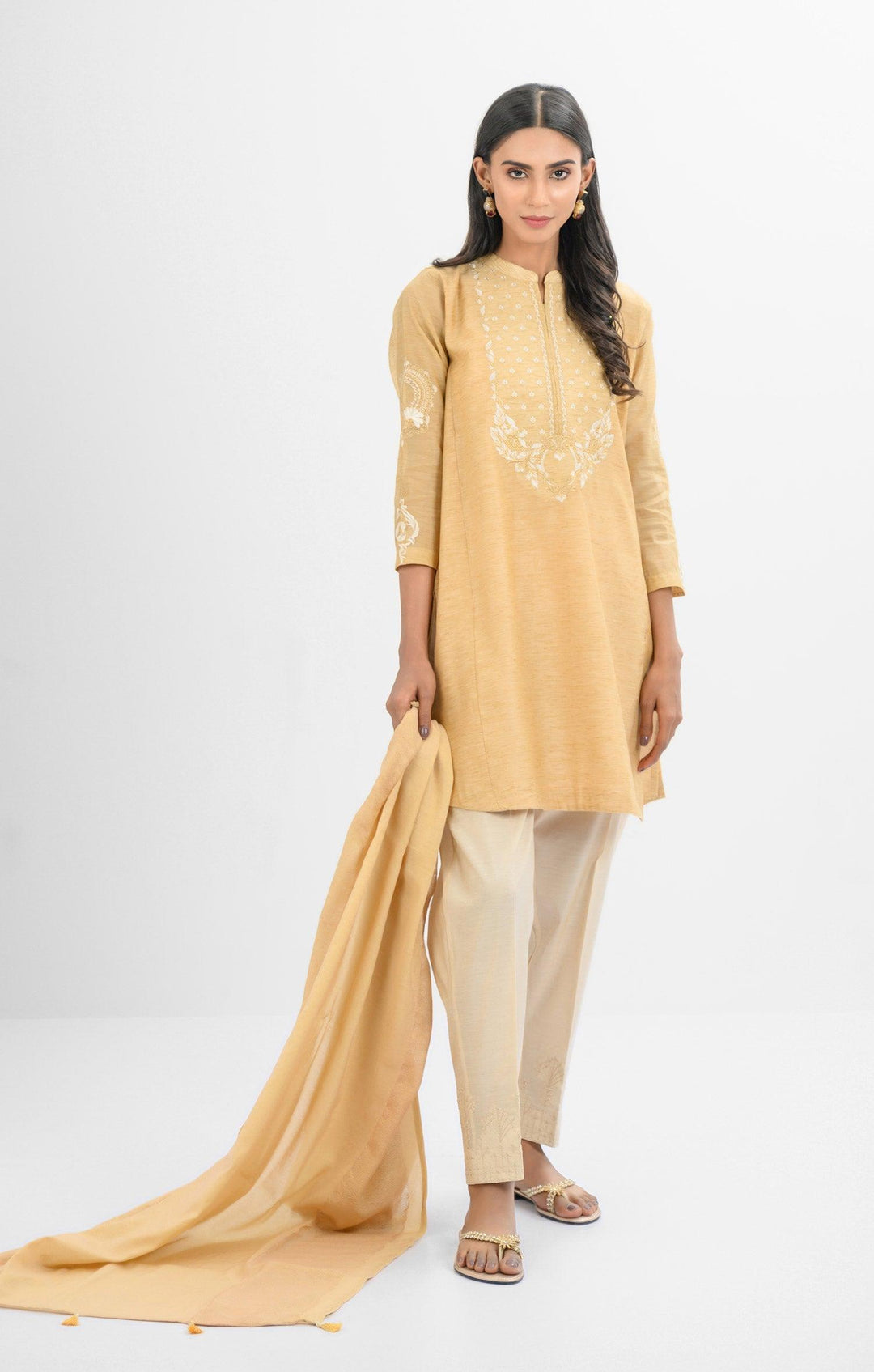 Oaks - Cotton Beige 2 Piece Semi Formal - Studio by TCS