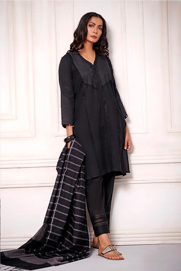 Oaks - Black 2 Piece Yarn Dyed - Studio by TCS