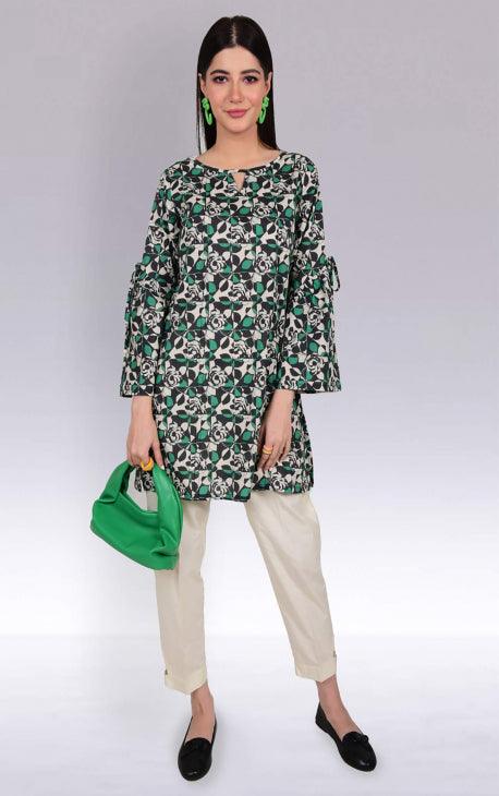 Oaks - Hunter Lawn Printed Top - 1 Piece - Studio by TCS