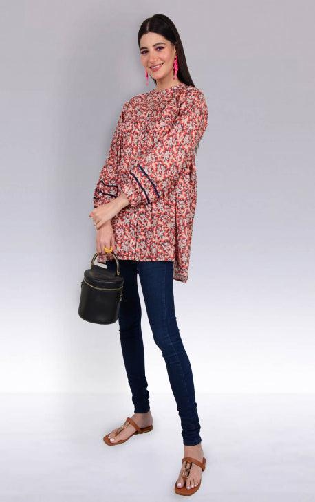Oaks - Cherry Lawn Printed Top - 1 Piece - Studio by TCS