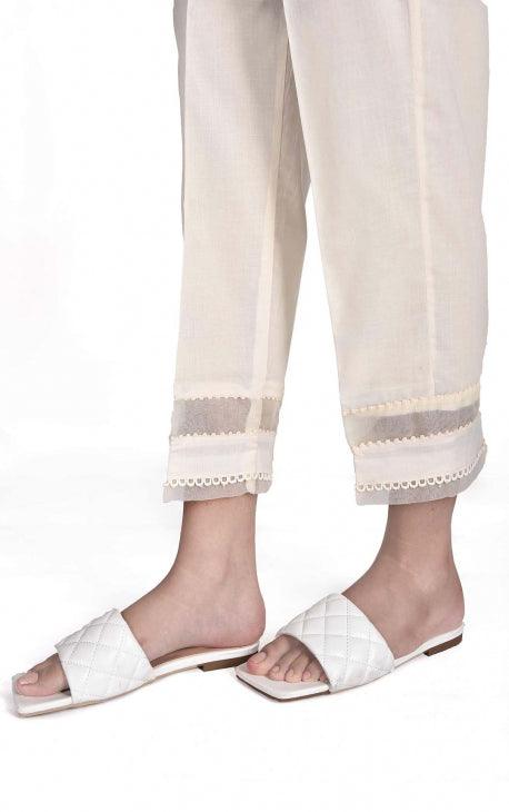 Oaks - Off White Straight Pant - Studio by TCS