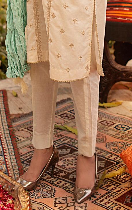 Oaks - Off White Dyed Straight Pant - Studio by TCS
