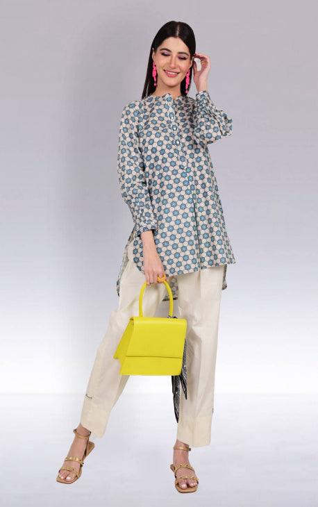 Oaks - Dew Lawn Printed Top - 1 Piece - Studio by TCS