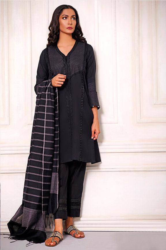 Oaks - Black 2 Piece Yarn Dyed - Studio by TCS