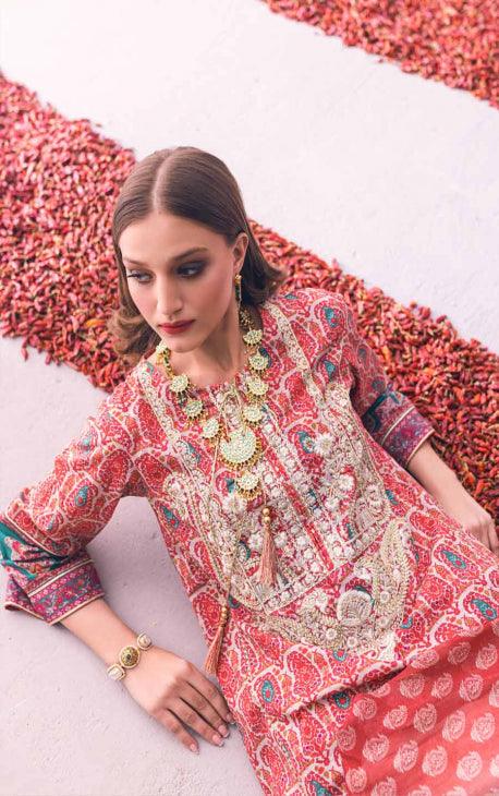 Oaks - Bitter sweet 3 Piece Lawn Embroidered - Studio by TCS