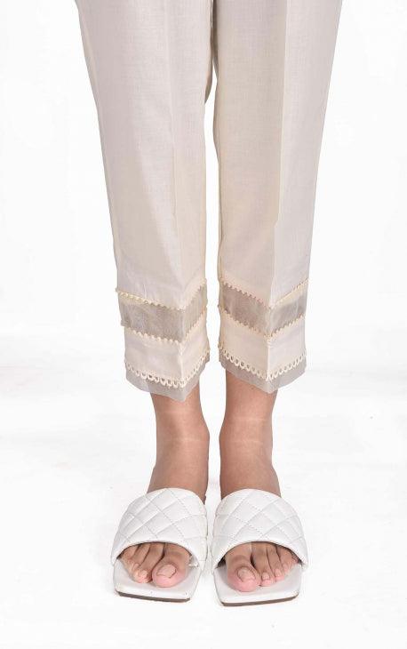 Oaks - Off White Straight Pant - Studio by TCS