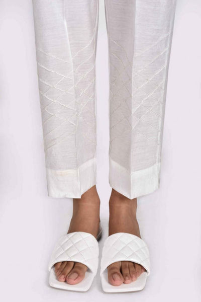 Oaks - White Dyed Straight Pant - Studio by TCS