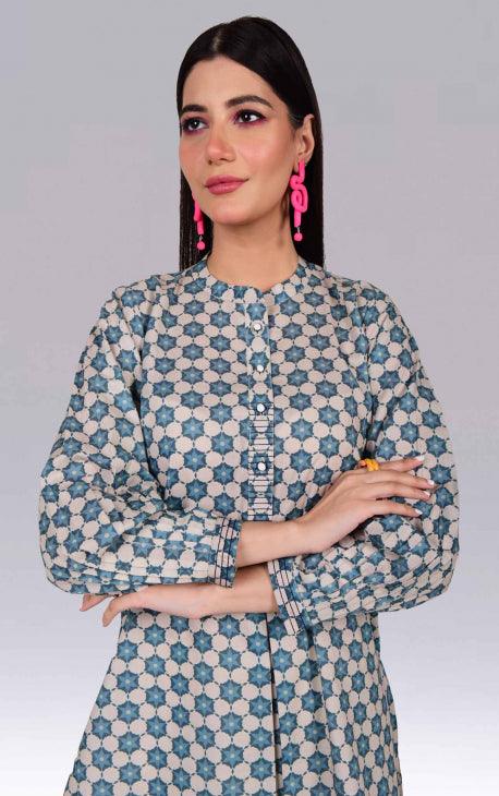 Oaks - Dew Lawn Printed Top - 1 Piece - Studio by TCS