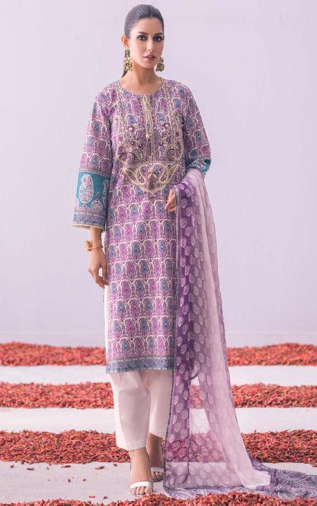 Oaks - Sparkling 3 Piece Lawn Embroidered - Studio by TCS