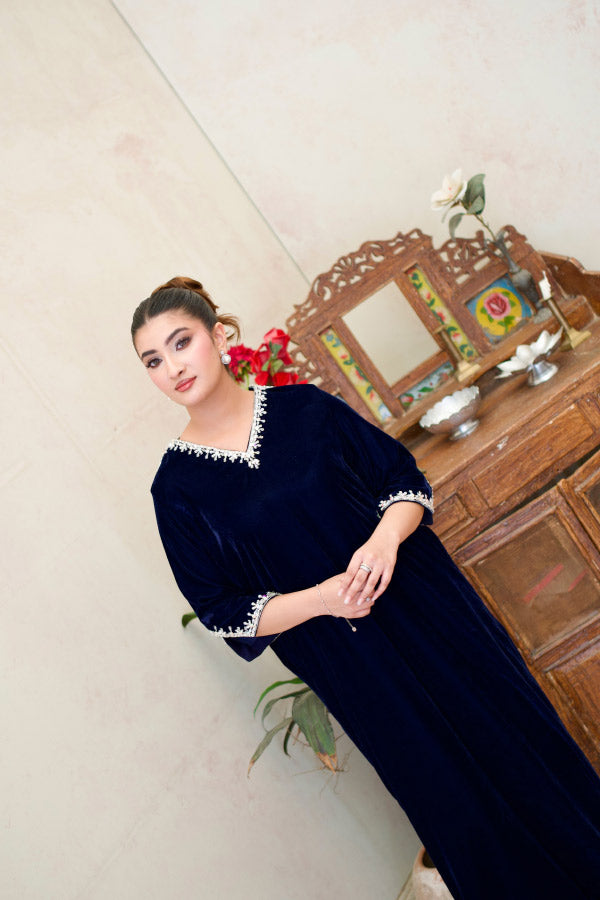 Leon Nocturne Kaftan Blue 1 Piece