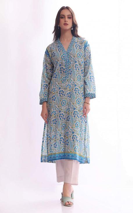 Oaks - Teapot Lawn Embroidered shirt - 1 Piece Unstitched - Studio by TCS
