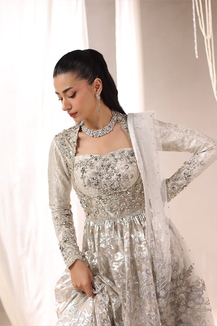 Musferah Saad - Lumieria Premium Tissue Sharara For Women - 3 piece - Studio by TCS