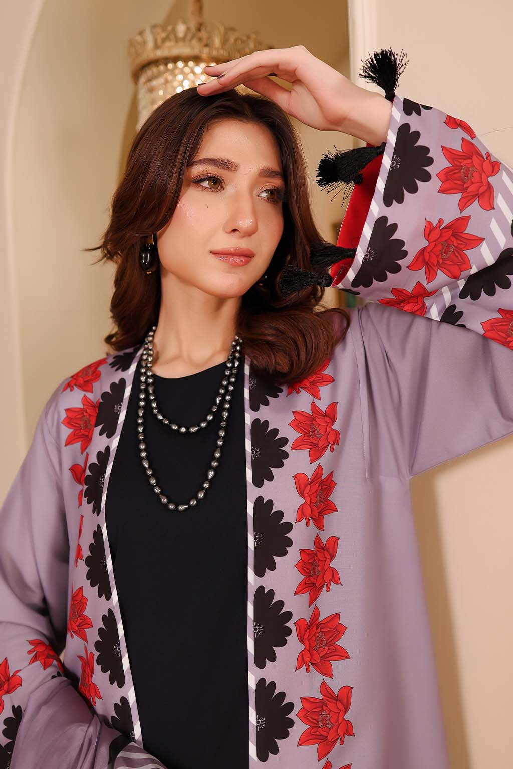 Adwears - Violet Shrug - Cambric - 3 Piece