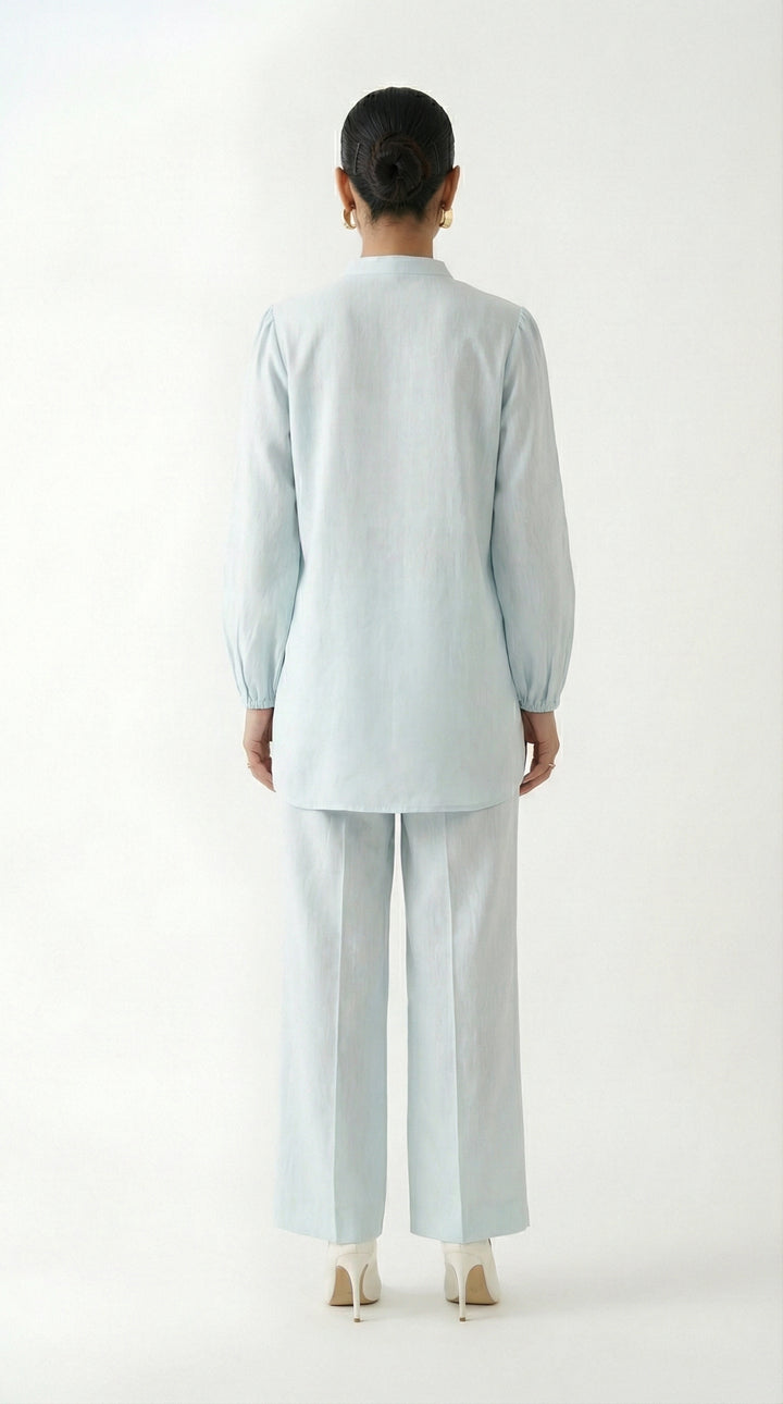Reema Ahsan - Amora Irish Lawn Suit For Women - Light Blue - 2 Piece - Studio by TCS
