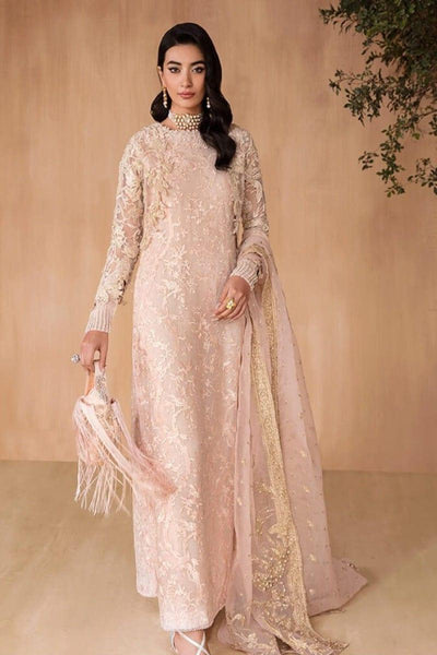 Nilofer Shahid - Elma Rose - Powder Pink - Embroidered - 3 Piece - Studio by TCS