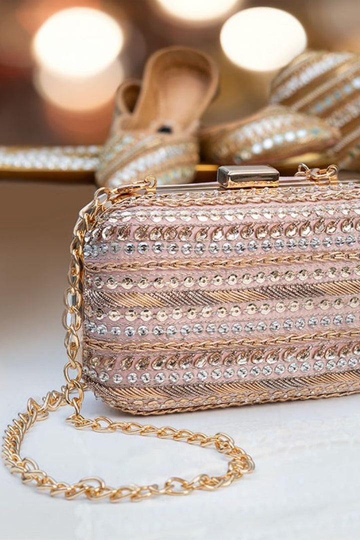 JootiShooti - Nur Clutch - Rose Gold