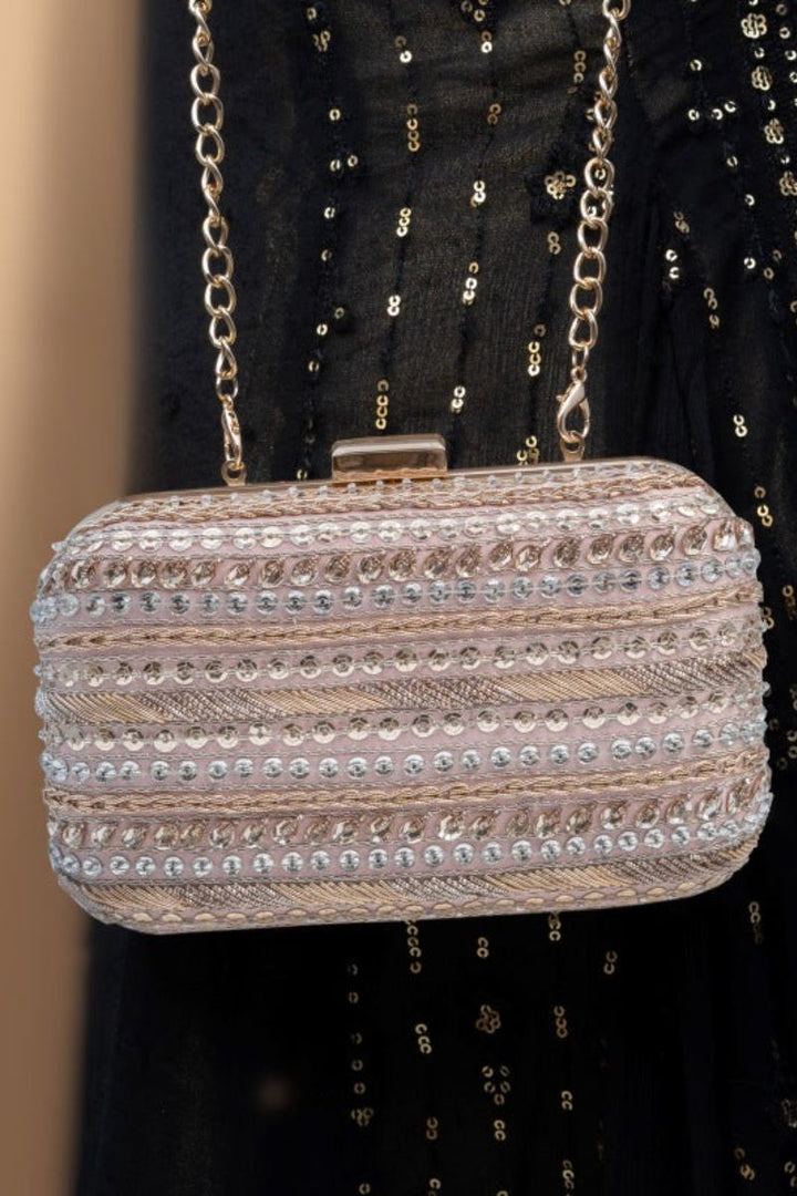 JootiShooti - Nur Clutch - Rose Gold