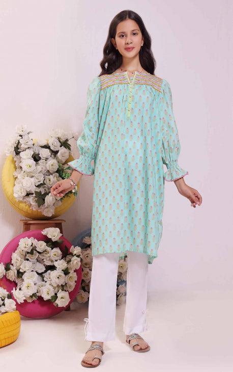 Oaks - Splash Lawn Printed Kurti - 1 Piece - Studio by TCS