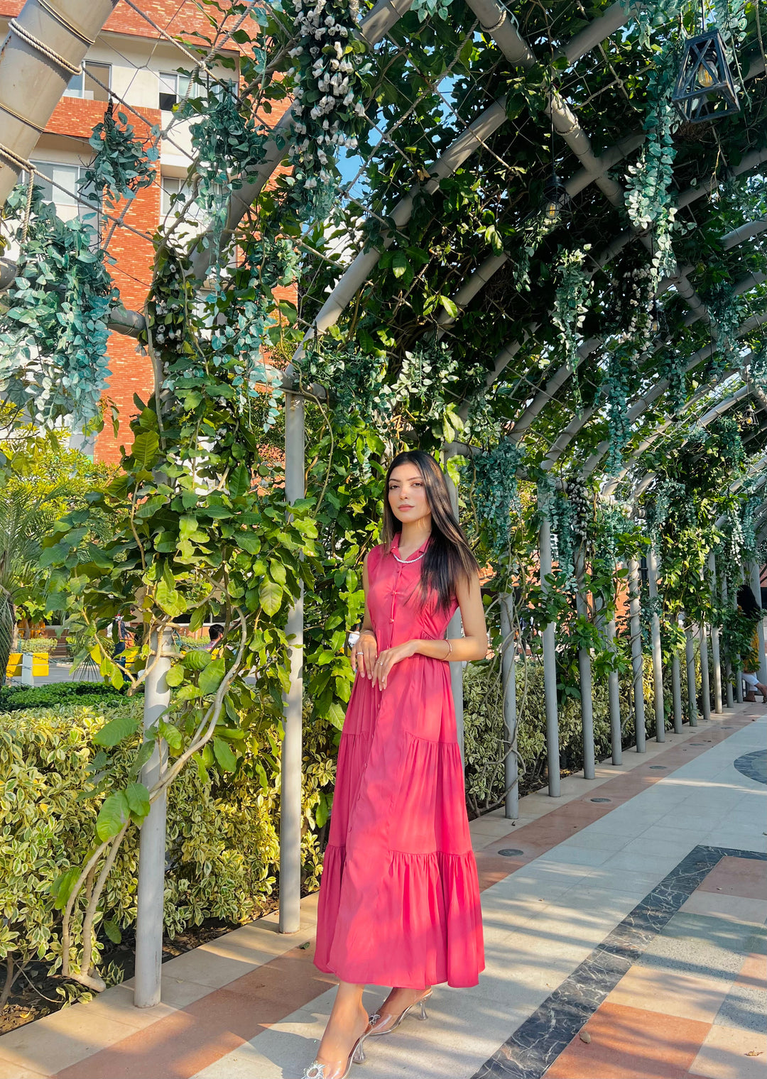 Syah - Symphony Gown - Grip - Pink Beige - 1 Piece