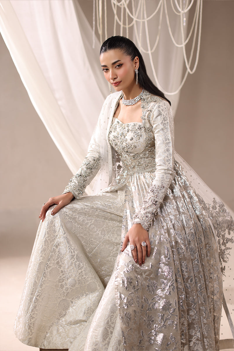 Musferah Saad - Lumieria Premium Tissue Sharara For Women - 3 piece - Studio by TCS