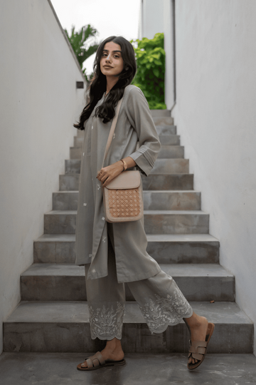 Sana Safinaz | Muzlin Winter 2024 |  M243-003A-3CP