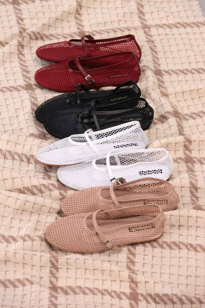 JootiShooti - Snow Breeze Mesh Mary Jane For Women